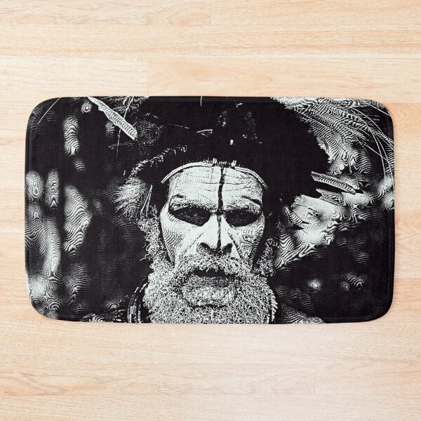 Item preview, Papua New Guinea Chief Art Photo designed and sold by DEC02.