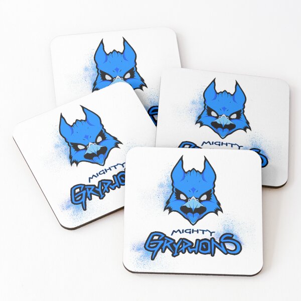 Aperçu de l'œuvre Mascotte de griffon - bleu créée et vendue par Hakuho-BG.