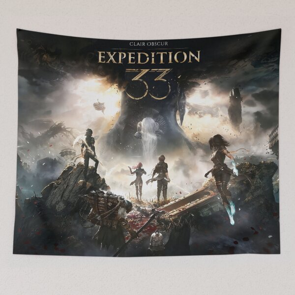 Item preview, Clair Obscur Expedition: 33 Logo Design Paintress designed and sold by Senpaiwaves.