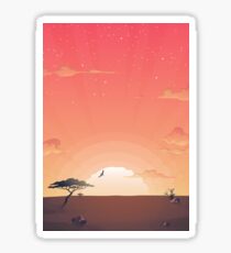 Savannah Sticker