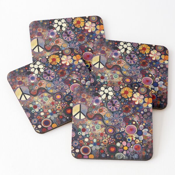 Item preview, Vintage Hippy Art designed and sold by TheDarkWardrobe.