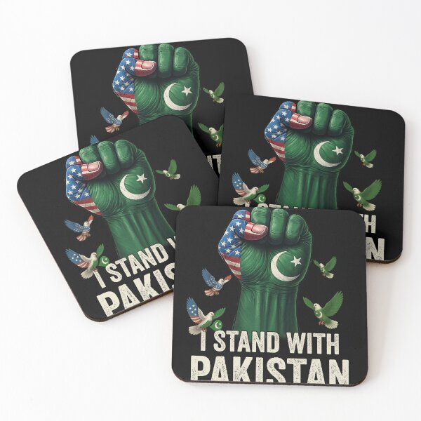 Item preview, I Stand with Pakistan Flag and Map Unity designed and sold by cawtoon.