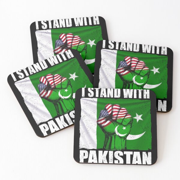 Item preview, I Stand with Pakistan Flag and Map Unity designed and sold by cawtoon.