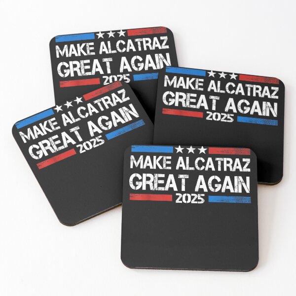 Item preview, Make Alcatraz Great Again Funny Trump Alcatraz Retro designed and sold by cawtoon.