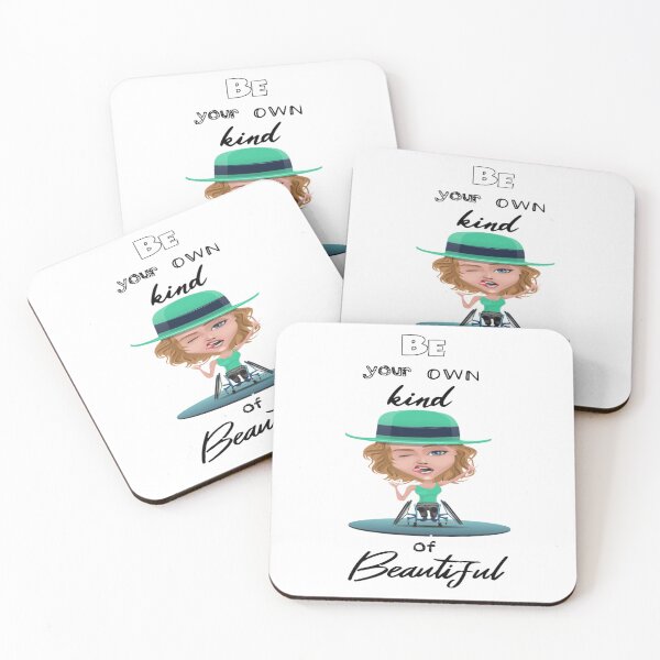Item preview, Be your OWN kind Of Beautiful - Wheelchair Awareness designed and sold by Ms-Bees-Tees.