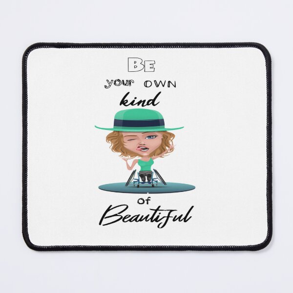 Item preview, Be your OWN kind Of Beautiful - Wheelchair Awareness designed and sold by Ms-Bees-Tees.