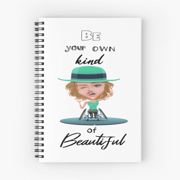Item preview, Be your OWN kind Of Beautiful - Wheelchair Awareness designed and sold by Ms-Bees-Tees.