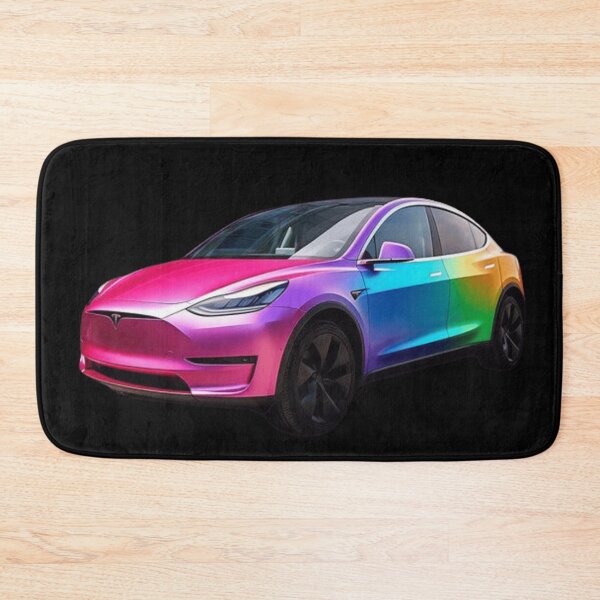 Item preview, Rainbow Wrap Tesla designed and sold by WigOutlet.