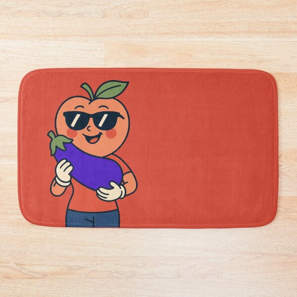 Item preview, Just Chillin' Series: Female Peach happy with an eggplant #2 designed and sold by lapart.