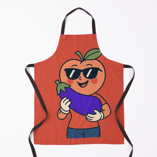Item preview, Just Chillin' Series: Female Peach happy with an eggplant #2 designed and sold by lapart.