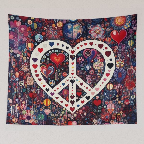 Item preview, Vintage Hippy Art designed and sold by TheDarkWardrobe.