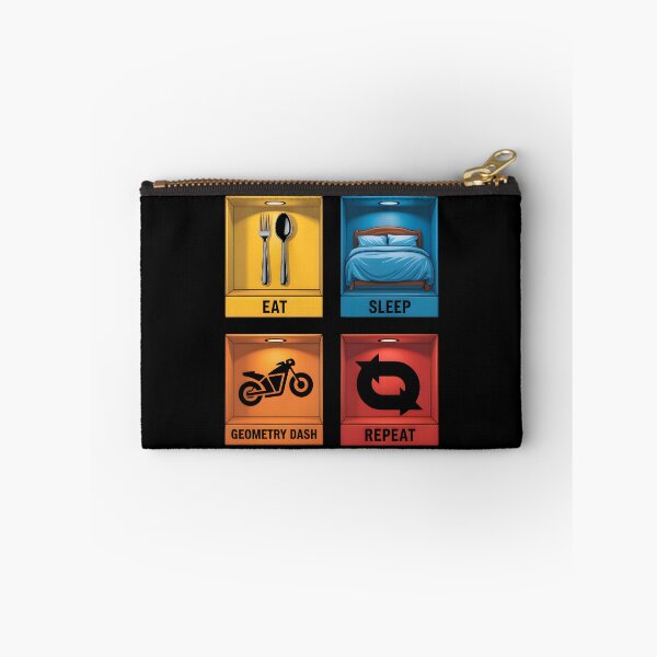 Item preview, Eat sleep geometry dash repeat designed and sold by belladesign7.