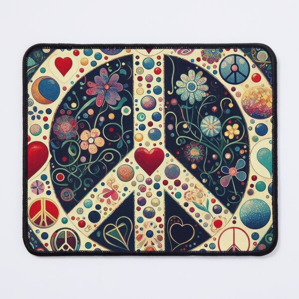 Item preview, Vintage Hippy Art designed and sold by TheDarkWardrobe.