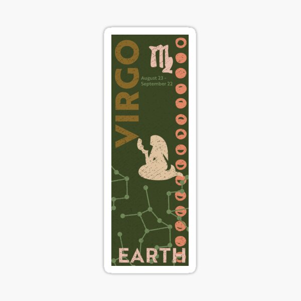 Item preview, Zodiac sign Virgo designed and sold by Oroubea Designs.