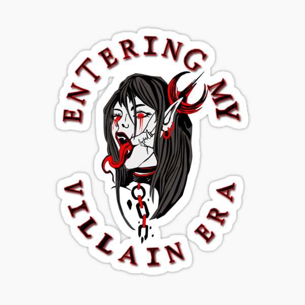Item preview, Villain Era Sticker designed and sold by Anxious-Lemon.