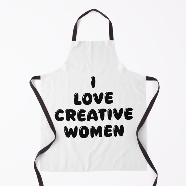 Item preview, I Love Creative Women – Support Creative Women – Bold Quote designed and sold by ModdiesColors.