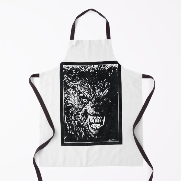 Item preview, KESSLER WOLF - An American Werewolf in London (Black and White) designed and sold by FamousWeirdosRB.