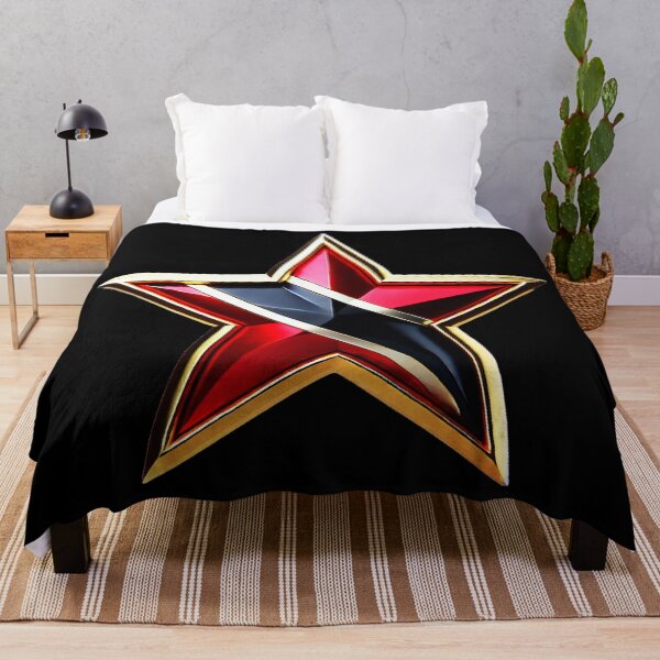 Item preview, Trinidad & Tobago Pride - Shiny Red, Black & White Flag Star Design designed and sold by Highlandkings.