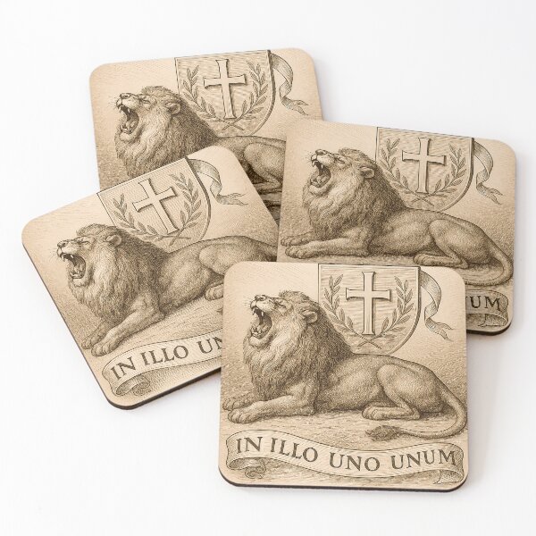 Item preview, Pope Leo XIV – The Heraldic Lion designed and sold by SteadyRolling.