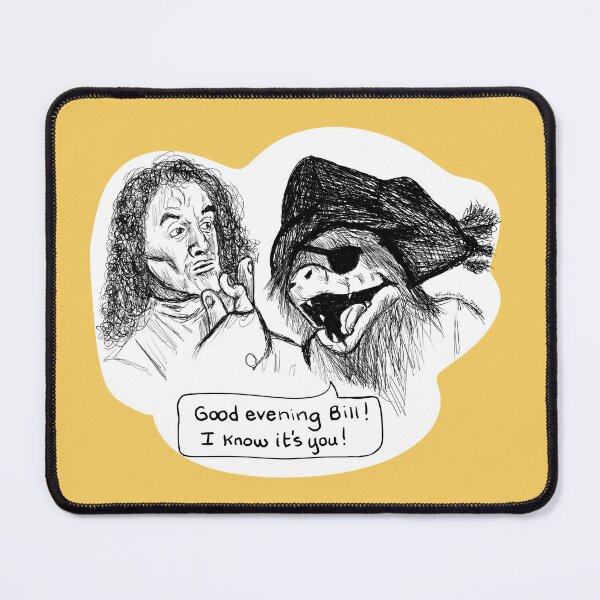 Item preview, “Good Evening, Bill” Blind Pew Treasure Island Parody Design designed and sold by from here 2 mars.