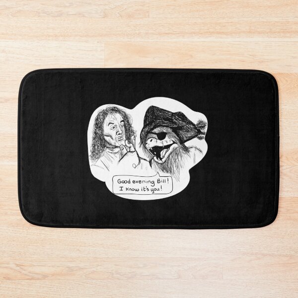 Item preview,  “Good Evening, Bill” Blind Pew Treasure Island Parody Design designed and sold by from here 2 mars.