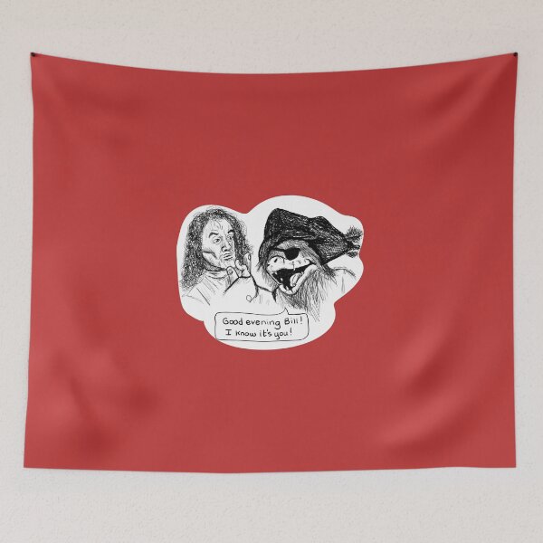 Item preview,  “Good Evening, Bill” Blind Pew Treasure Island Parody Design designed and sold by from here 2 mars.