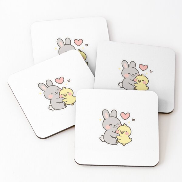 Item preview, Bunny & Chick – Bestie Hug designed and sold by Daniel-DL.
