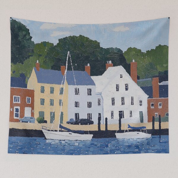 Item preview, Maryland state | Post-impressionist painting style designed and sold by ComicsFactory.