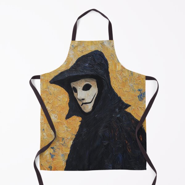 Item preview, Masked villain | Post-impressionist painting style designed and sold by ComicsFactory.