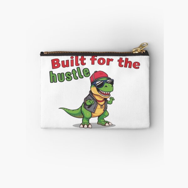 Item preview, Dino hustler, pursuing goals relentlessly. designed and sold by Mindful56.