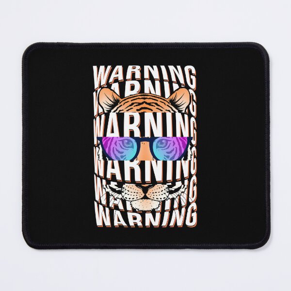 Item preview, Warning Tiger designed and sold by NicMacTees.