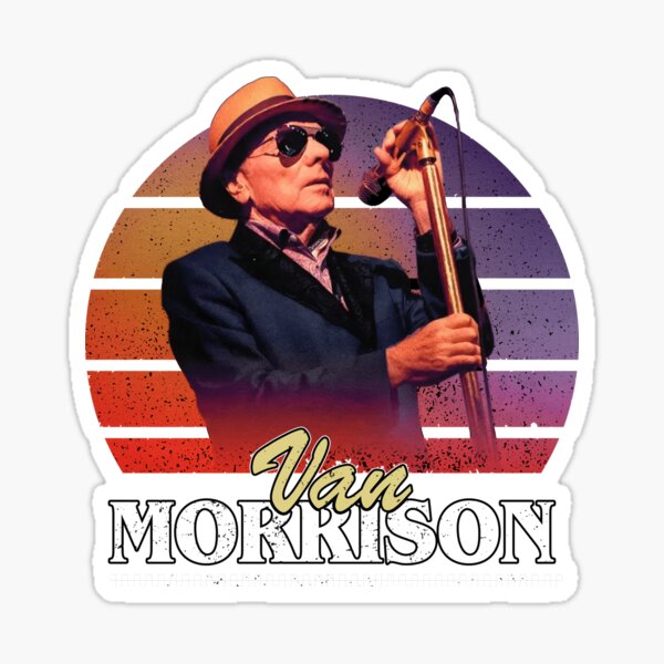 Item preview, Van Morrison Vintage Sunset Retro Music designed and sold by quotes-print.
