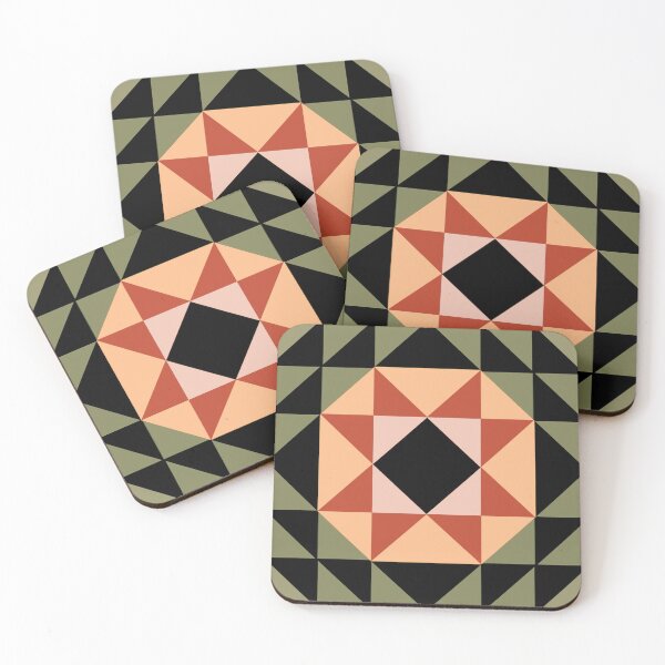 Artikelvorschau, Earthy Barn Quilt Square entworfen und verkauft von RDevane.