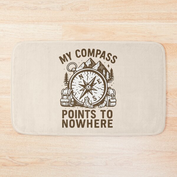 Item preview, My Compass Points to Nowhere – Broken Travel Compass designed and sold by denis90ch.