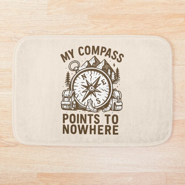Item preview, My Compass Points to Nowhere – Broken Travel Compass designed and sold by denis90ch.
