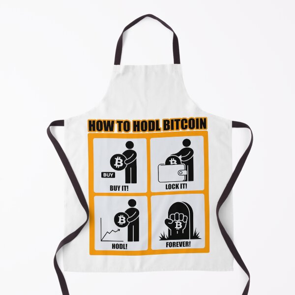 Item preview, How to HODL Bitcoin – Funny Crypto HODL Guide designed and sold by BeamiCreations.