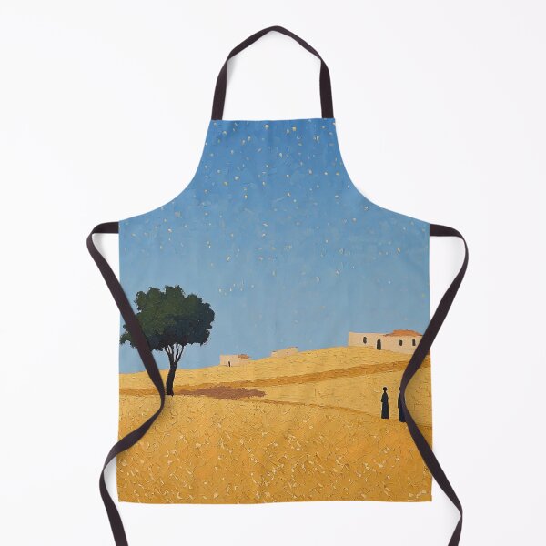 Item preview, Mauritania landscape | Post-impressionist painting style designed and sold by ComicsFactory.