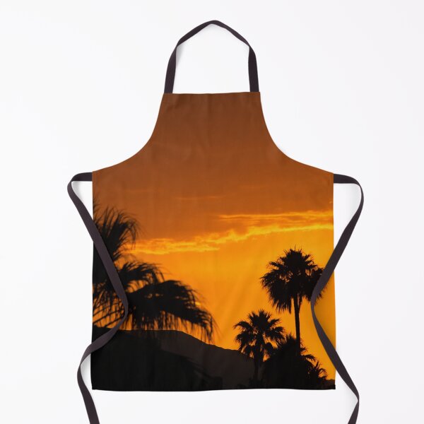 Item preview, Golden Tangerine Sunset With Palm Tree Silhouettes designed and sold by DEC02.