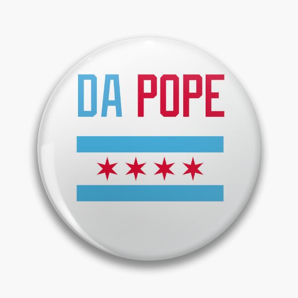 Item preview, Da Pope Chicago flag cubs colors designed and sold by Edolanjacob.