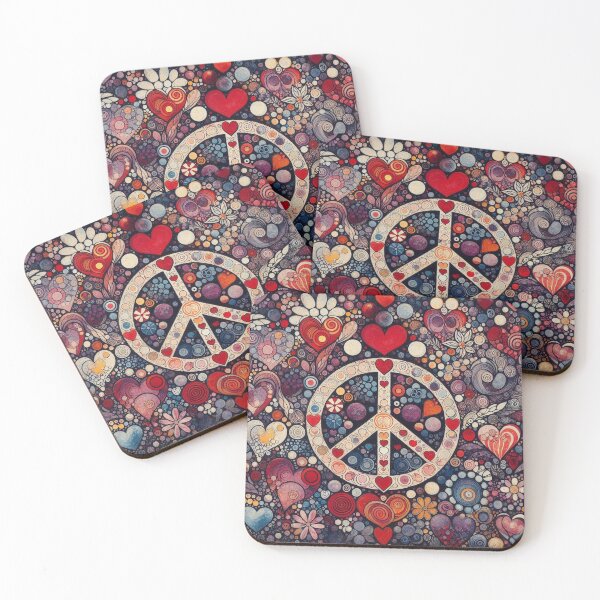 Item preview, Vintage Hippy Art designed and sold by TheDarkWardrobe.
