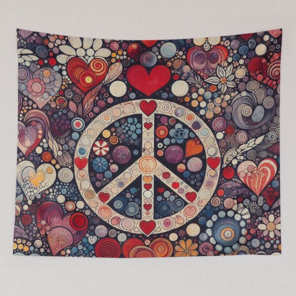 Item preview, Vintage Hippy Art designed and sold by TheDarkWardrobe.