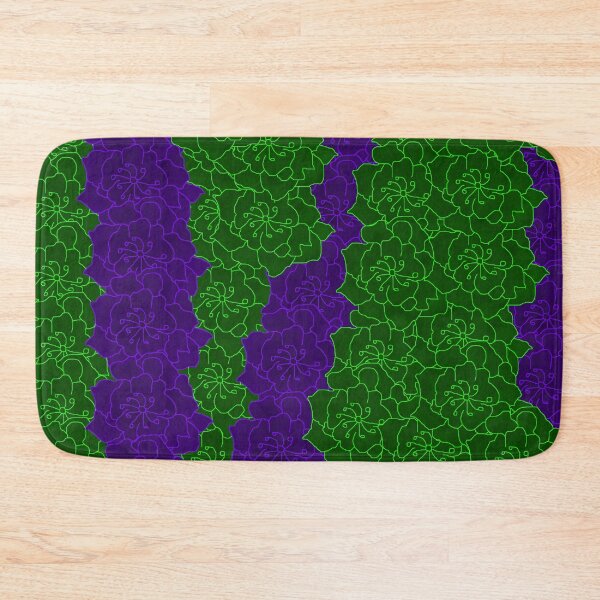 Item preview, Green & Purple Flower Collage designed and sold by rainestore.