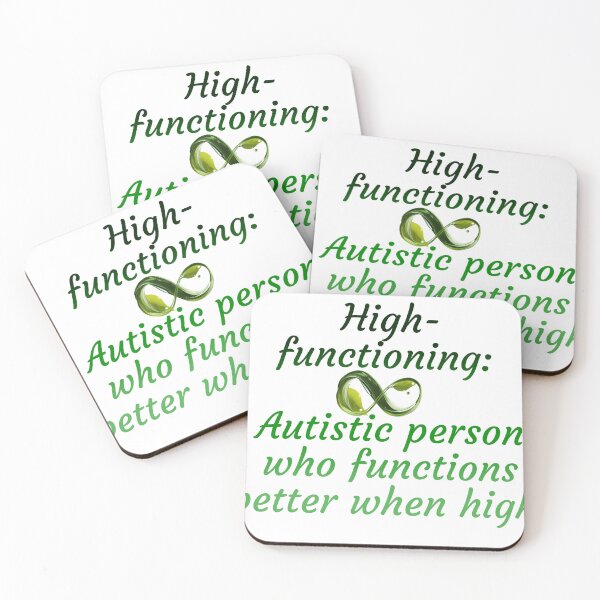 Item preview, High-functioning Autism designed and sold by The Spicy Autistic.
