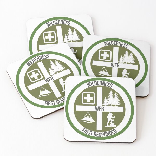 Item preview, Wilderness First Responder Badge designed and sold by the-aid-station.