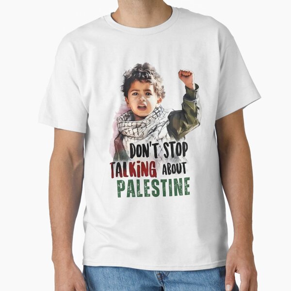 Item preview, Dont Stop Talking About Palestine designed and sold by Abdu  Innovations.