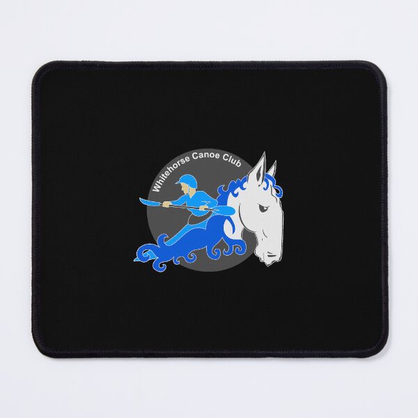 Item preview, Whitehorse Canoe Club Logo - black background designed and sold by Whitehorse Canoe Club.