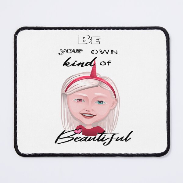 Item preview, Be Your Own Kind of Beautiful - Albino Awareness designed and sold by Ms-Bees-Tees.