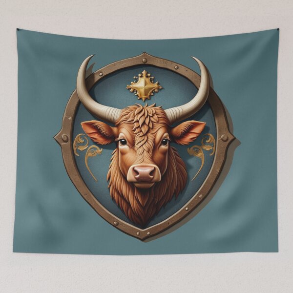 Item preview, YAK SHIELD (#4E7379) designed and sold by Marlon Oseguera.