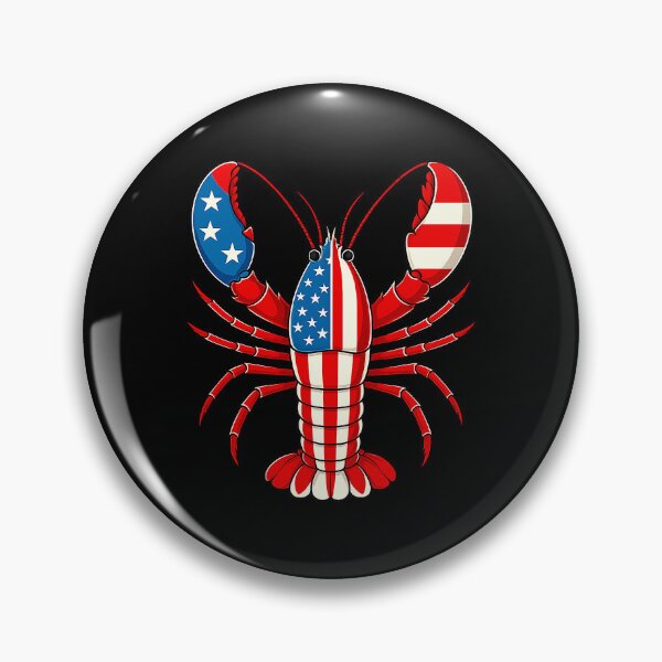 Artikelvorschau, Amerikanische Flagge Hummer Patriotische Langusten Saison 4. Juli entworfen und verkauft von facegm.