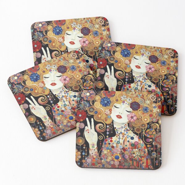Item preview, Vintage Hippy Art designed and sold by TheDarkWardrobe.